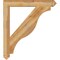 Ekena Millwork Funston Arts & Crafts Rough Sawn Bracket, Western Red Cedar, 4"W x 34"D x 38"H BKT04X34X38FST03RWR - alternate 4